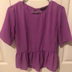 Purple Banana Republic Blouse